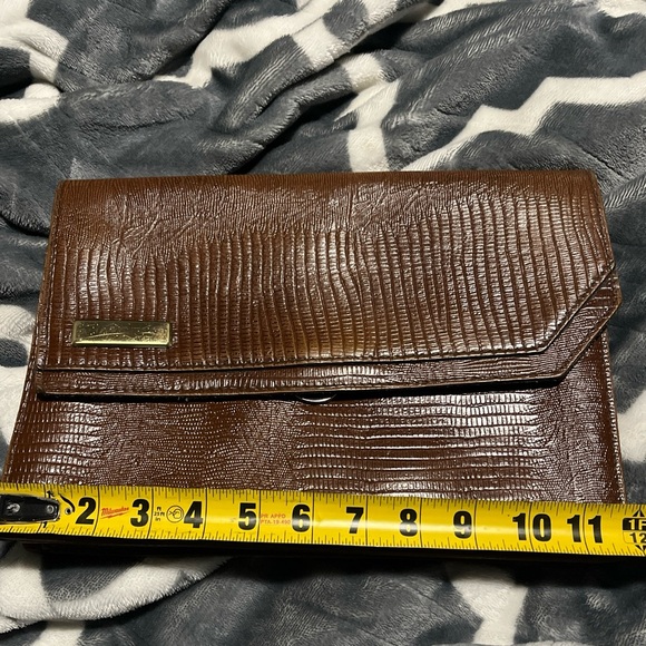 Vintage REEM Genuine Leather Clutch/Crossbody Bag - Picture 6 of 8